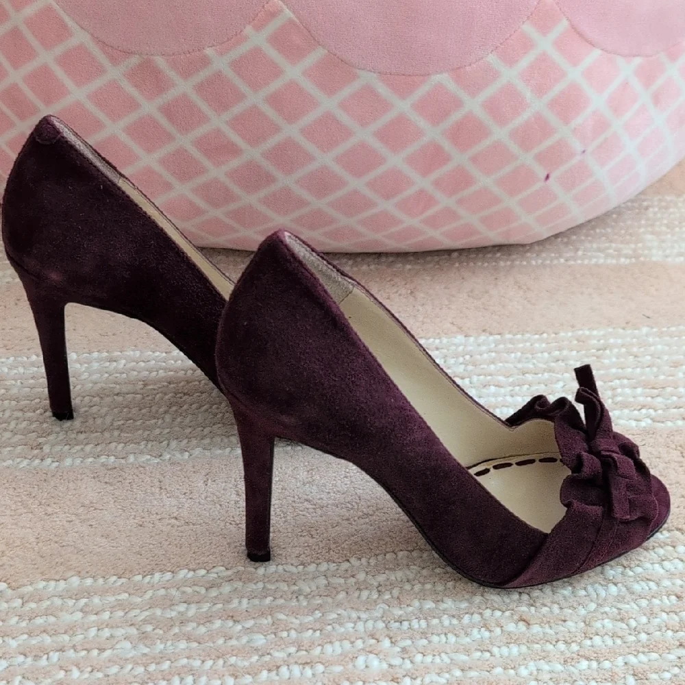 Enzo Angiolini Women's Purple Heels - Picture 5 of 5